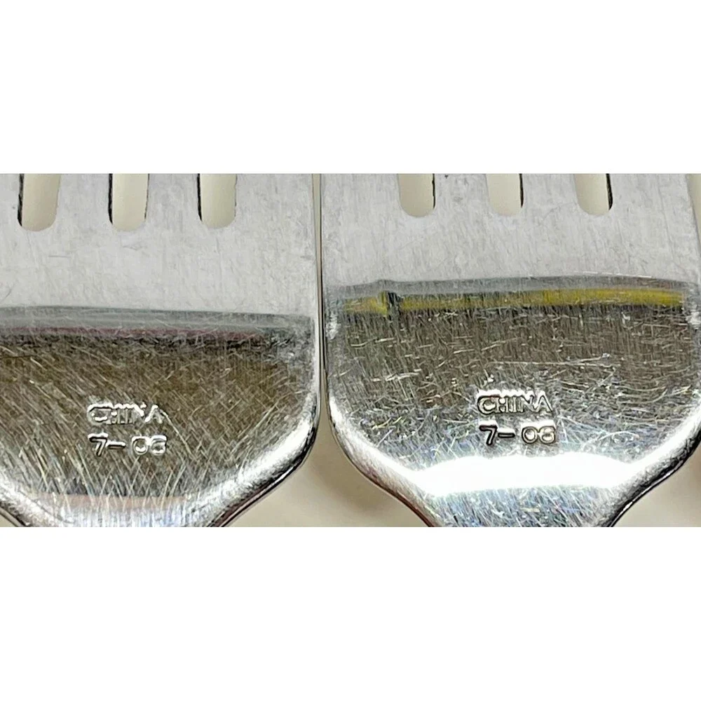 Oneida Silver Emma Mirror Stainless Steel Flatware set of 4-7